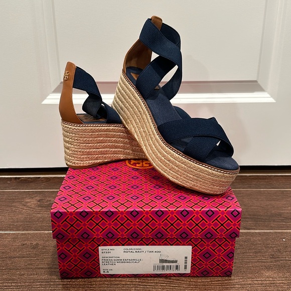 Tory Burch Shoes - Tory Burch Frieda 50MM Espadrille